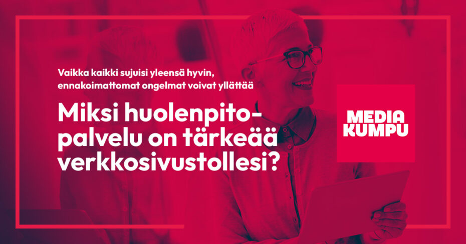 Miksi huolen­pito­palvelu on tärkeää verkko­sivustollesi?